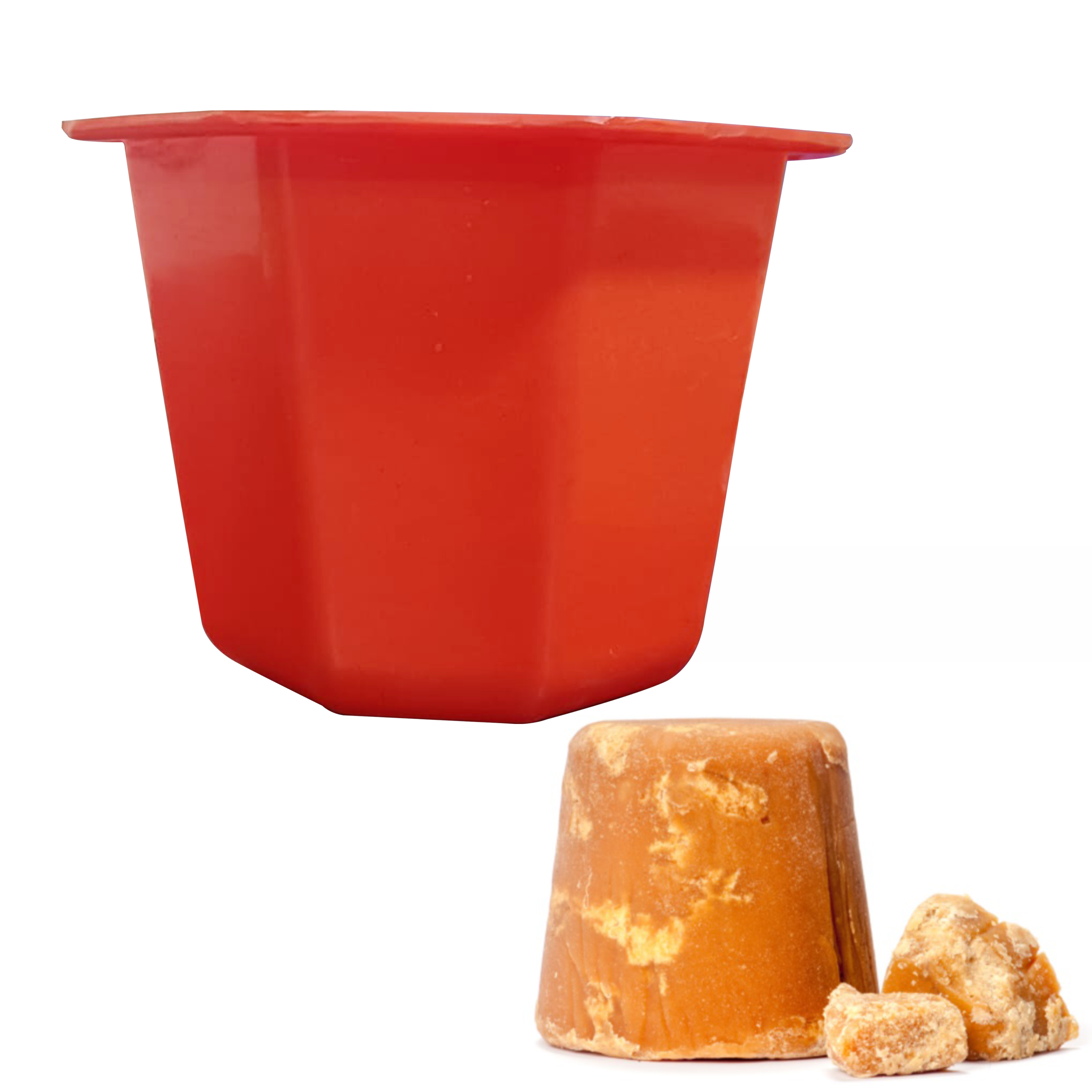 Moldberry Silicone Hexagon Shape Jaggery Mold-1KG