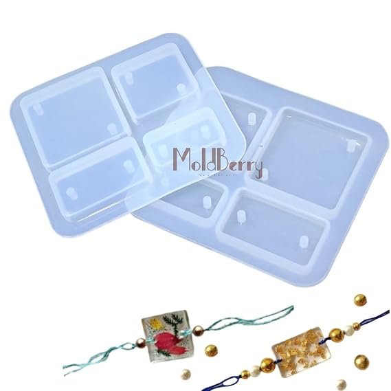 Multi Shapes Rakhi Mould for Resin Art