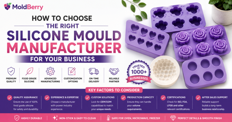 How to Choose the Right Silicone Mould Manufacturer for Your Business